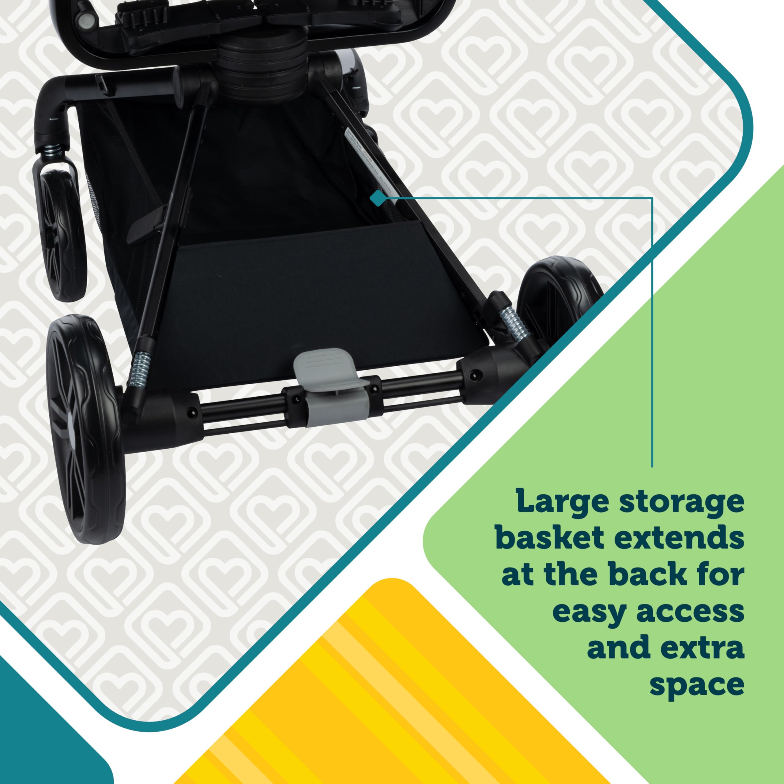 Safety 1ˢᵗ® Turn and Go™ 360° Rotating Modular Travel System, Shade - Image 7