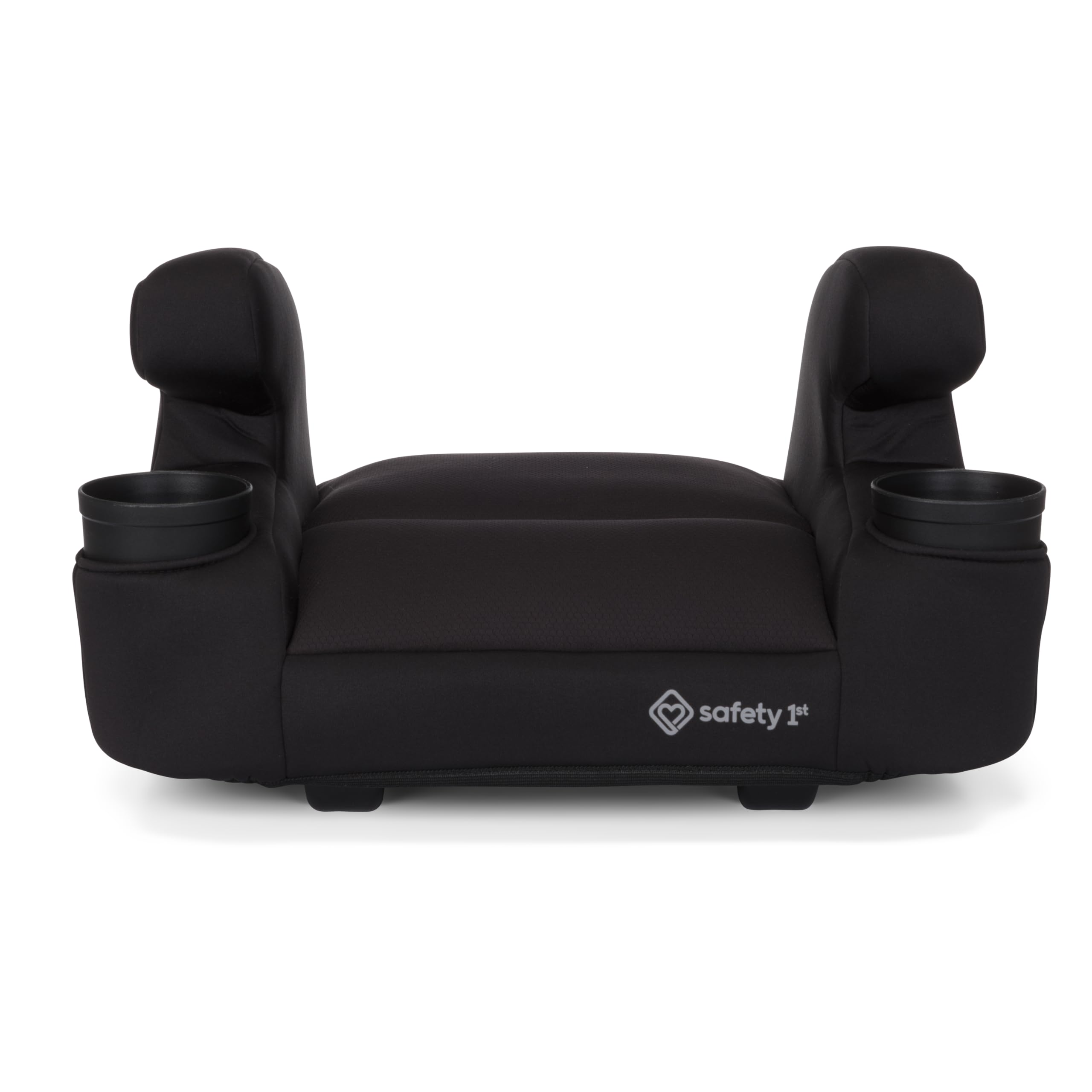 Safety 1st Comfort Ride Lite Booster Car Seat, 2-Pack, Lightweight Backless Booster Seat, Machine Washable, Dishwasher Safe Cup Holders, USA-Made, Fits Kids 40-100 lbs, 43.4-57", Pure Black - Image 6