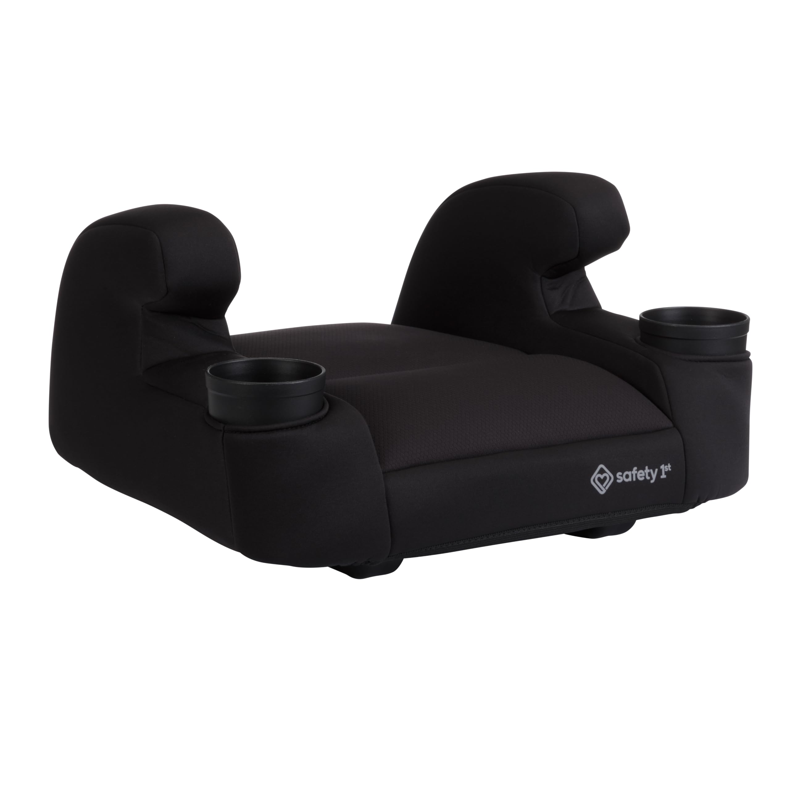 Safety 1st Comfort Ride Lite Booster Car Seat, 2-Pack, Lightweight Backless Booster Seat, Machine Washable, Dishwasher Safe Cup Holders, USA-Made, Fits Kids 40-100 lbs, 43.4-57", Pure Black - Image 7