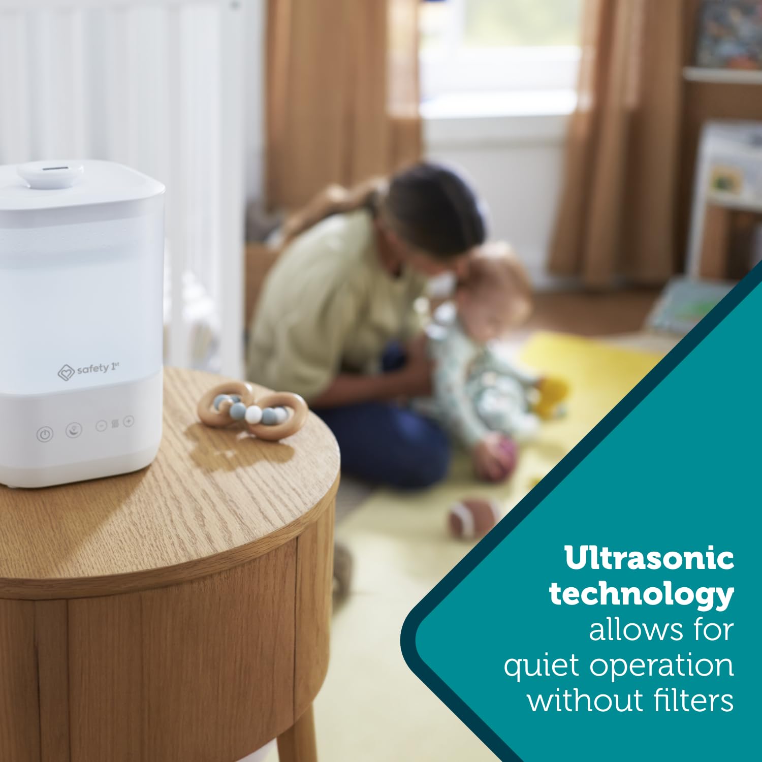 Safety 1st Comforting Cool-Mist Top-Fill Humidifier, White - Image 3