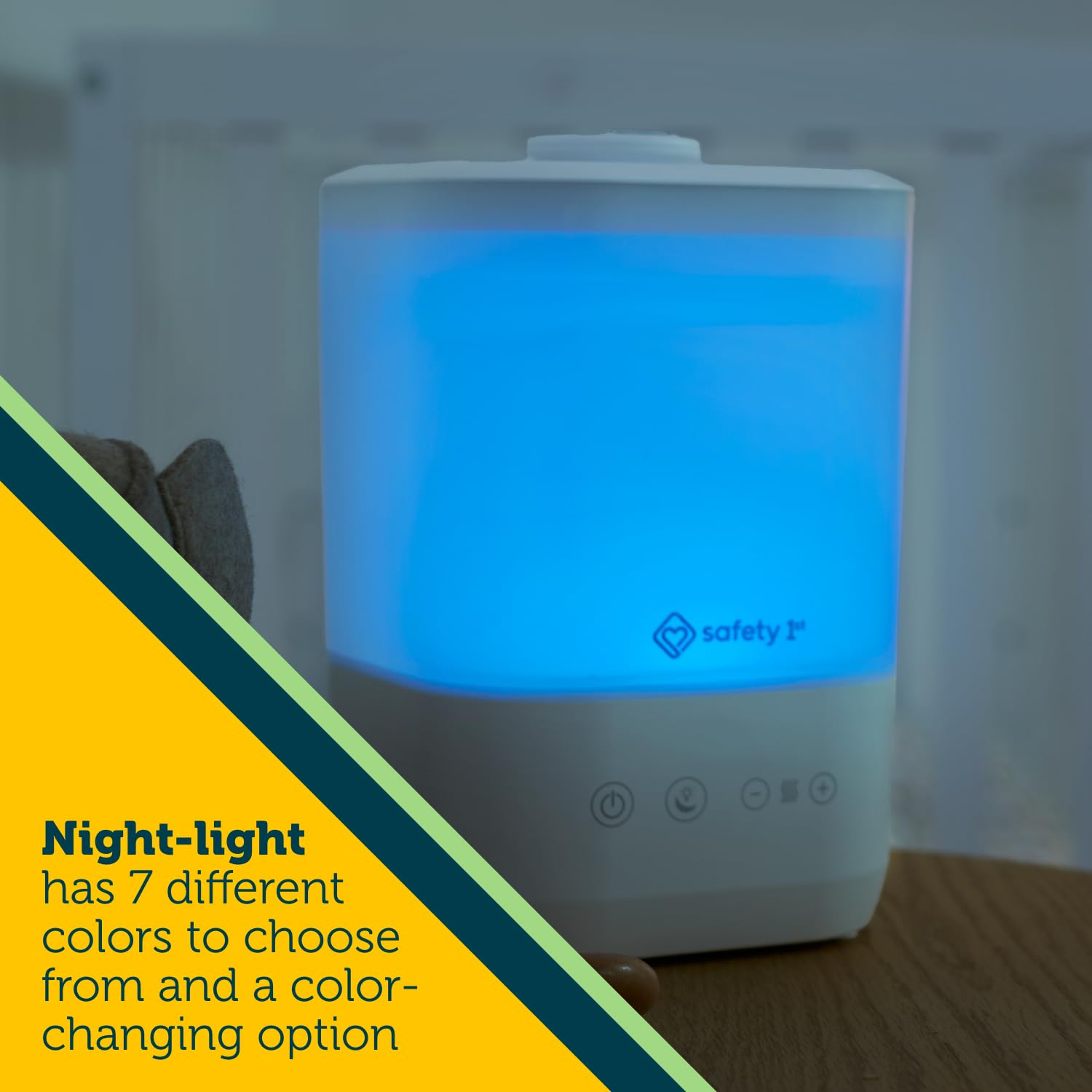Safety 1st Comforting Cool-Mist Top-Fill Humidifier, White - Image 5