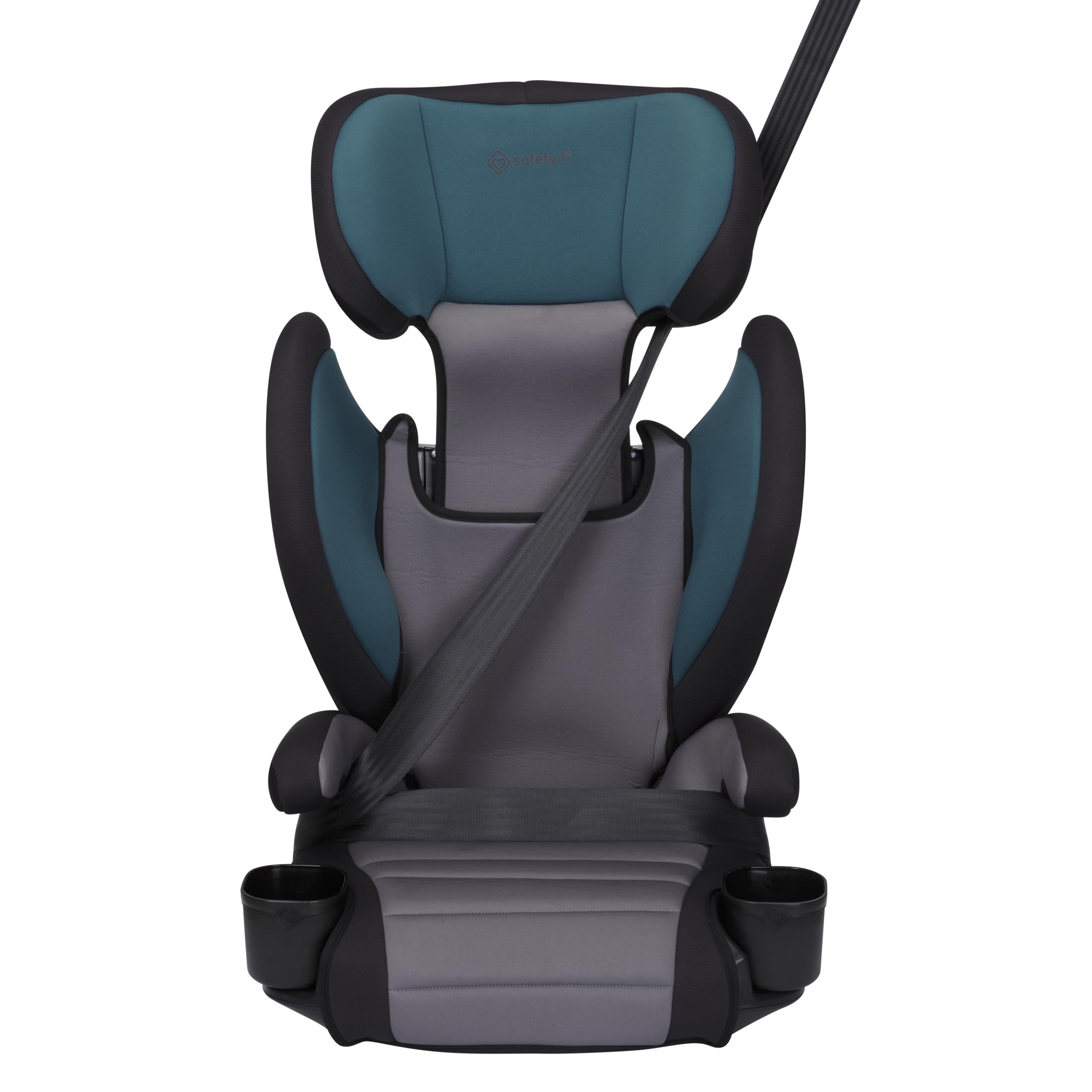Safety 1st Grow and Go 2-in-1 Booster Car Seat with ComfortWings, Converts High-Back to Backless, 19" Wide, Fits 3 Across, Lightweight, Foldable, Easy-Clean, Cup Holders, 40-100 lbs, Sea Serpent - Image 16
