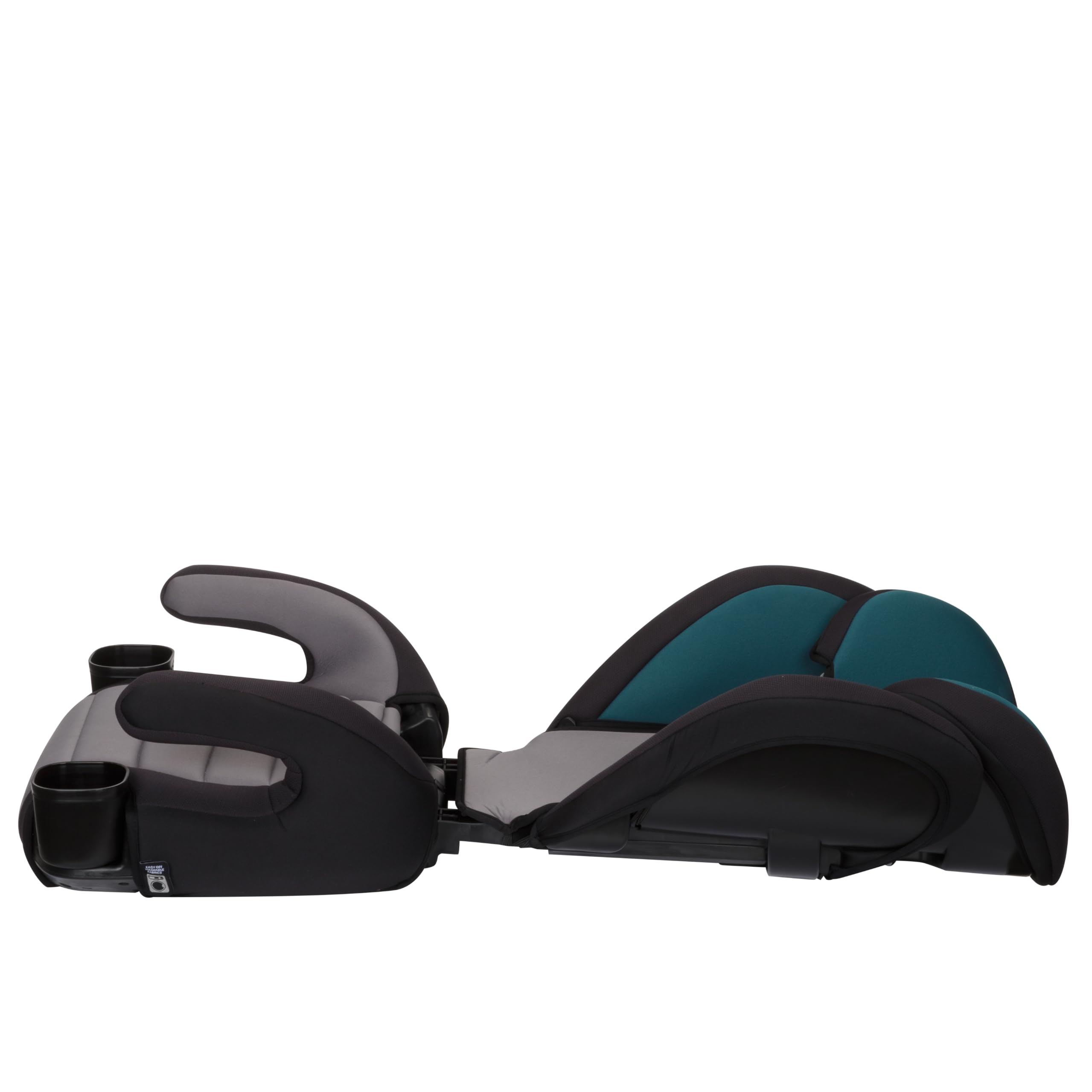 Safety 1st Grow and Go 2-in-1 Booster Car Seat with ComfortWings, Converts High-Back to Backless, 19" Wide, Fits 3 Across, Lightweight, Foldable, Easy-Clean, Cup Holders, 40-100 lbs, Sea Serpent - Image 18