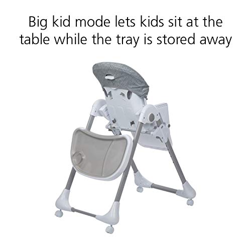 Safety 1st High Chairs for Babies and Toddlers, 3-In-1 Grow and Go with Tray and Adjustable Seat, Birchbark - Image 4
