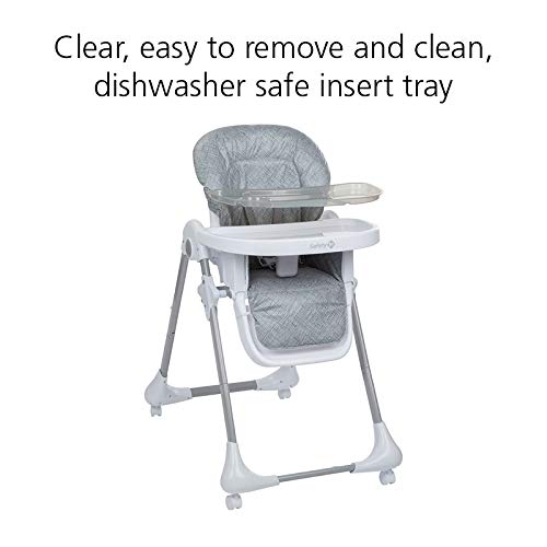 Safety 1st High Chairs for Babies and Toddlers, 3-In-1 Grow and Go with Tray and Adjustable Seat, Birchbark - Image 5