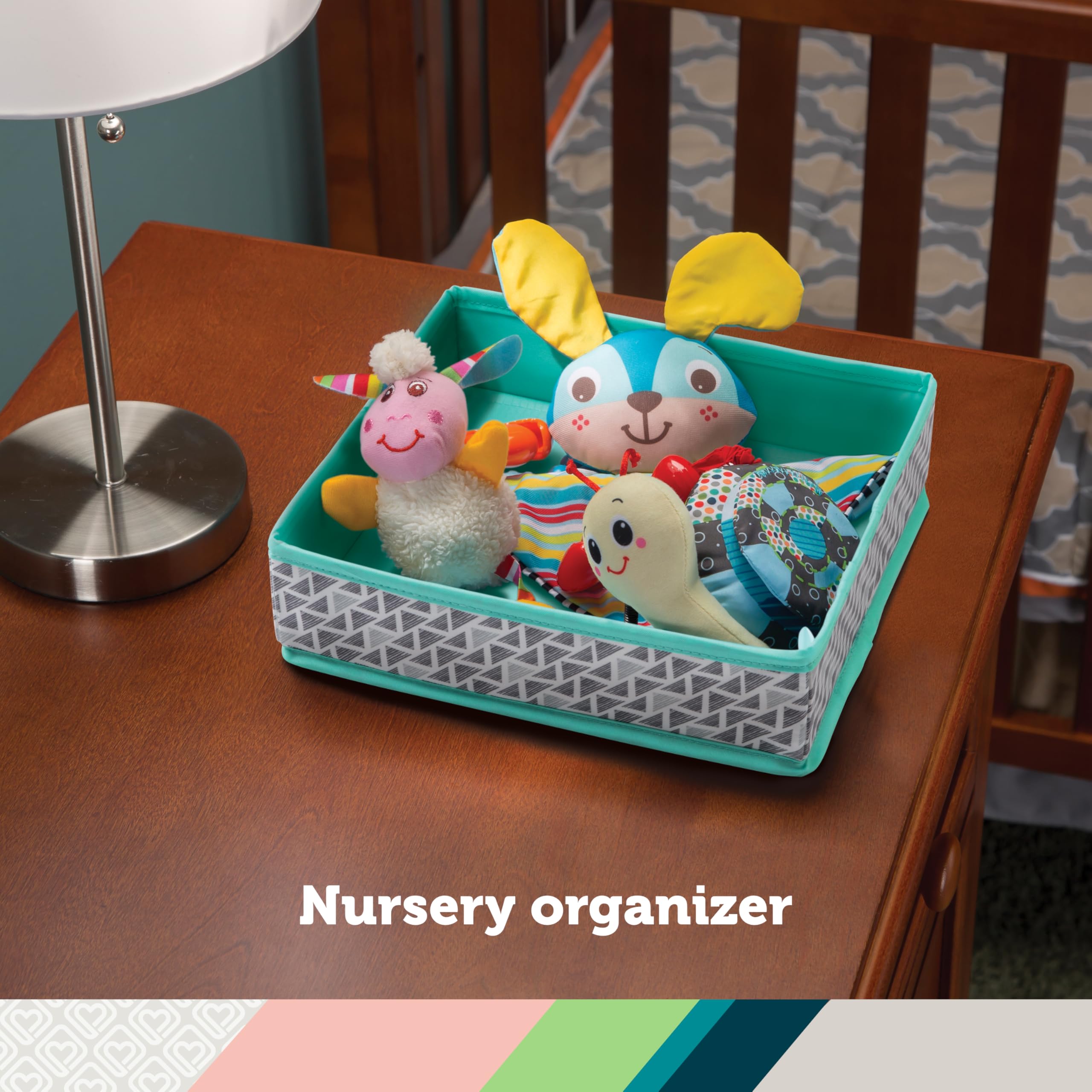 Safety 1st Nursery Care Health & Grooming Kit, Pyramids Aqua, One Size - Image 4