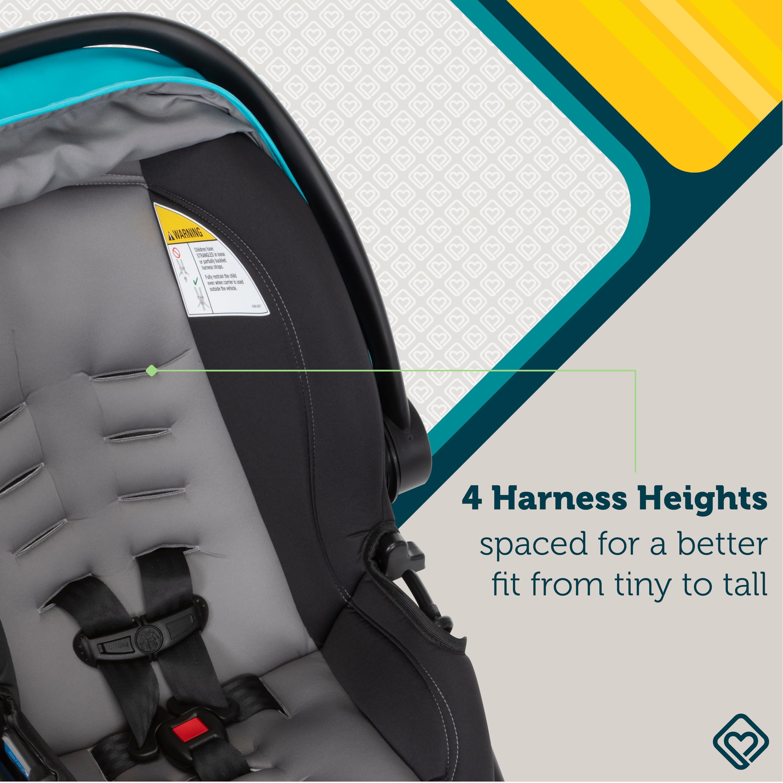 Safety 1st OnBoard FLX Infant Car Seat, Lake Blue 2 - Image 6