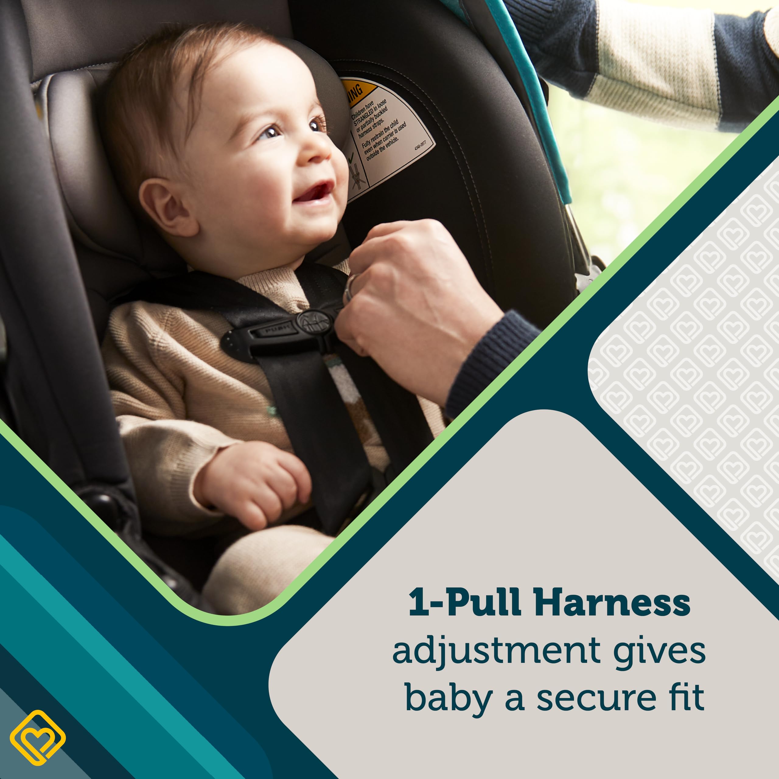 Safety 1st OnBoard FLX Infant Car Seat, Lake Blue 2 - Image 7