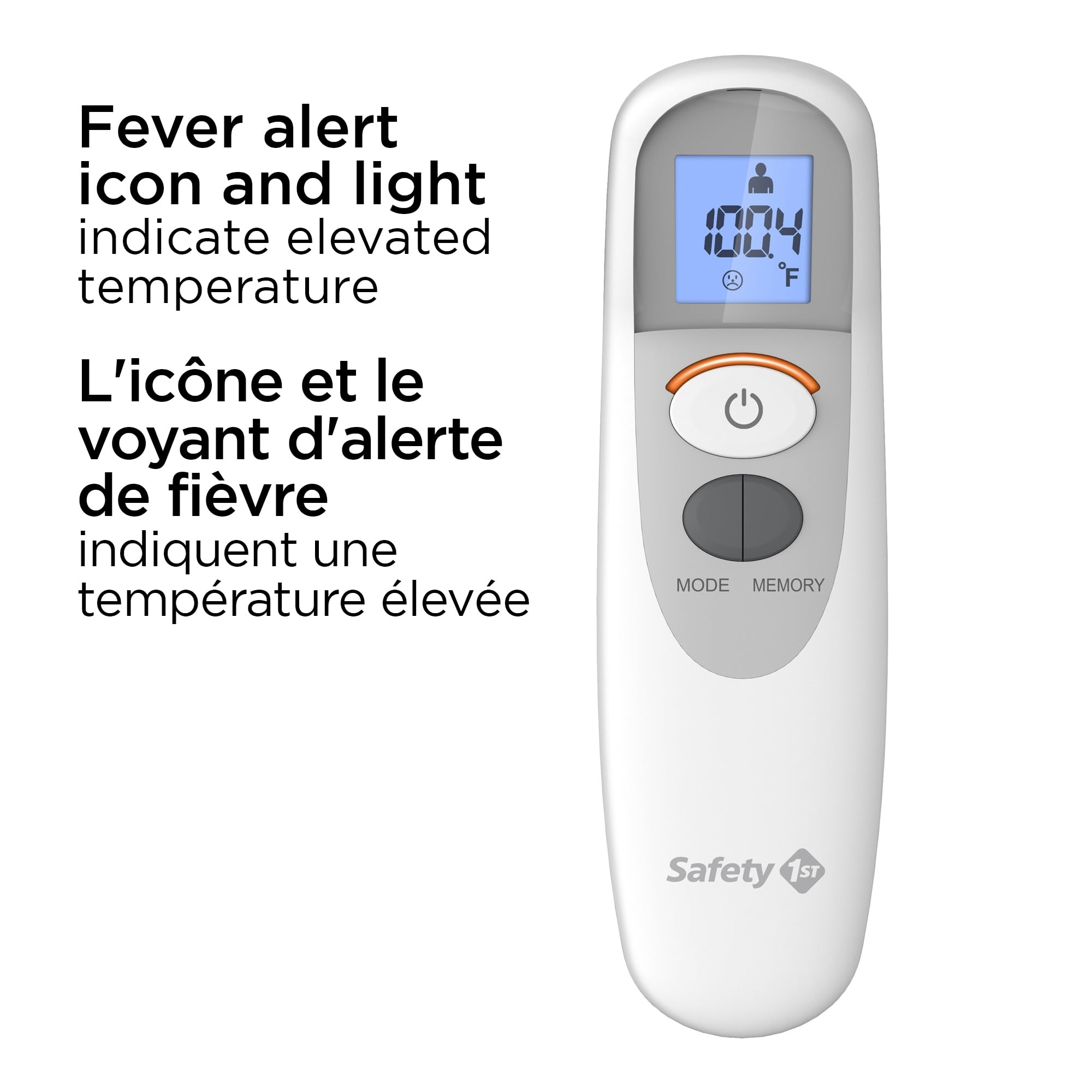 Safety 1st Simple Scan Forehead Thermometer, Grey - Image 5