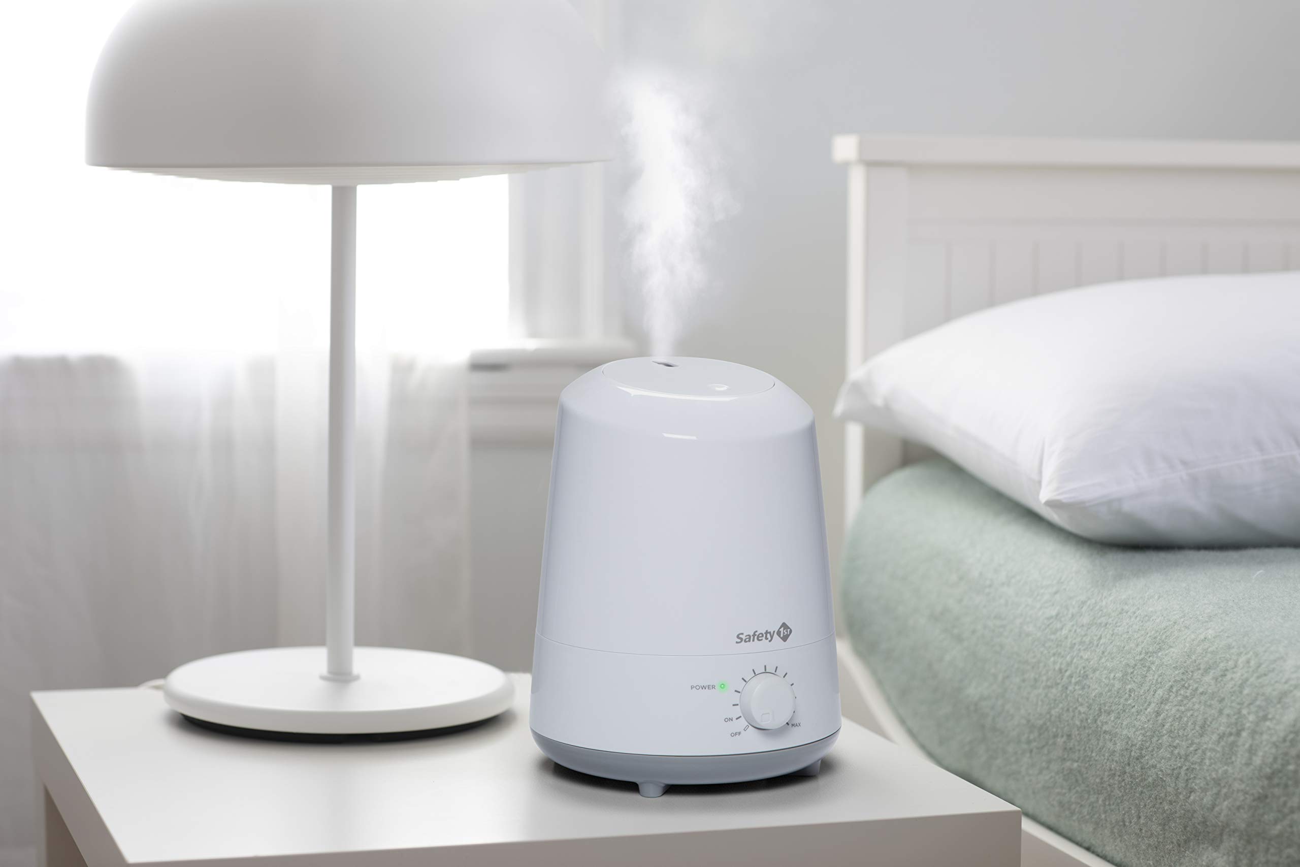 Safety 1st Stay Clean Humidifier, Ultrasonic Mist, One Gallon Easy to Fill Tank, LED Light, and Filter Free - Image 5