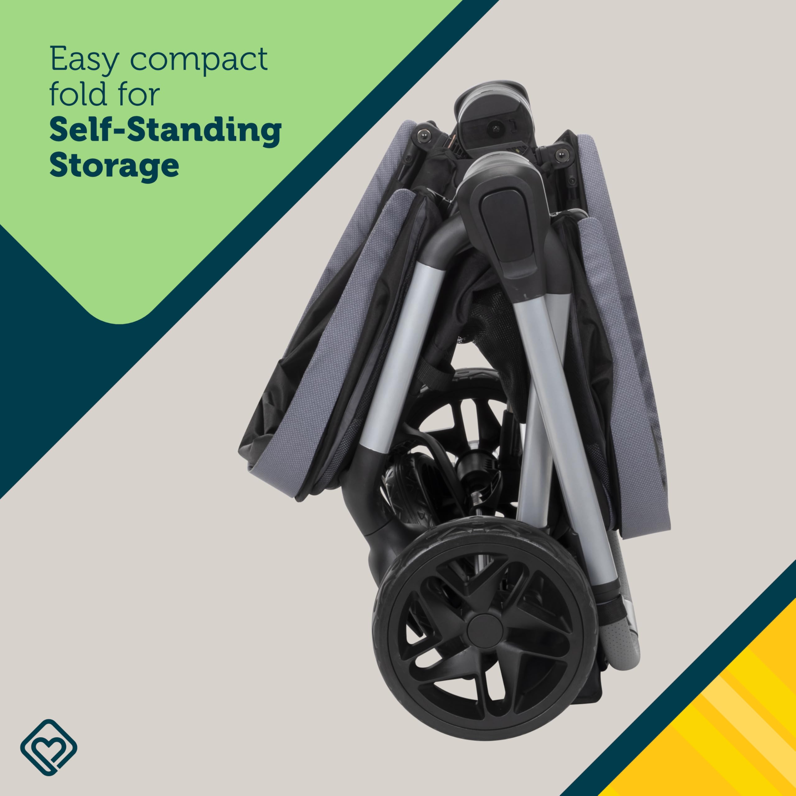 Safety 1st Summit Wagon Stroller for 2 Kids with Removable Tray in High Street - Image 8